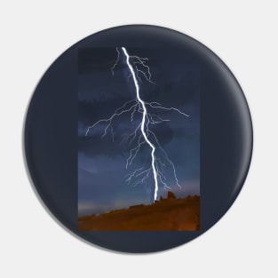 Struck by Lightning Pin