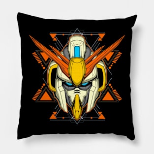 mecha head Pillow