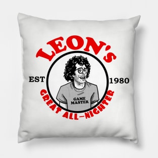 Leon's Great All-Nighter Pillow