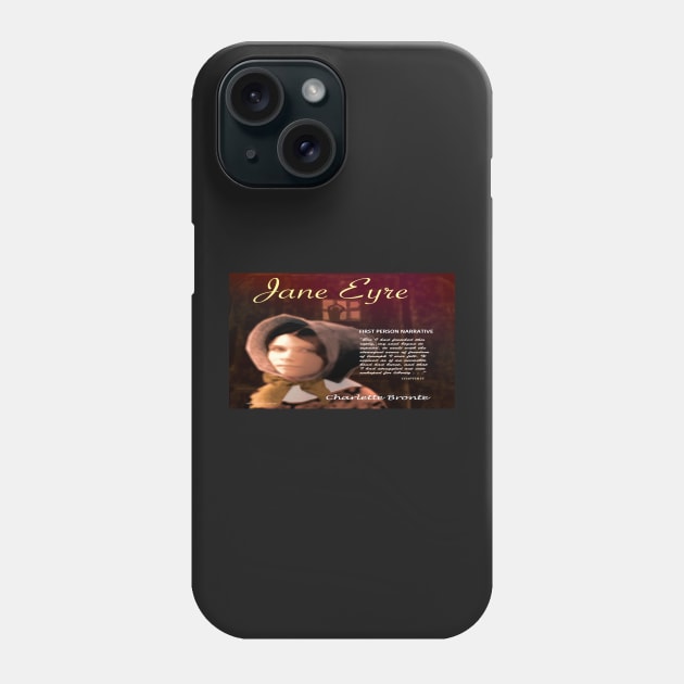 Jane Eyre 1st Person Narrative Phone Case by KayeDreamsART