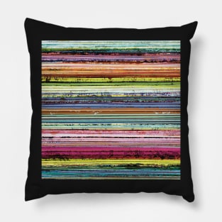 Bold Rustic Stripes Pillow