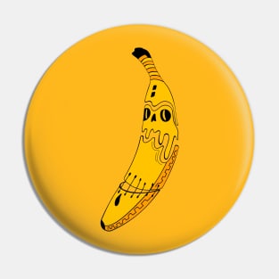 Banana art and humor Pin