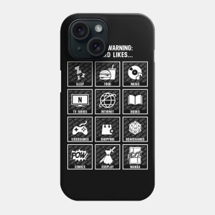 Content Warning Phone Case