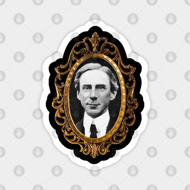 Bertrand Russell Magnet by TheLiterarian