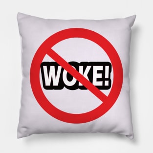 Get Woke Get Broke Pillow