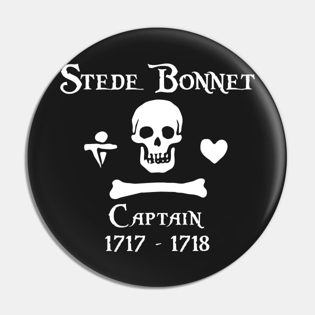 Captain Stede Bonnet Pin by CompassandBlade