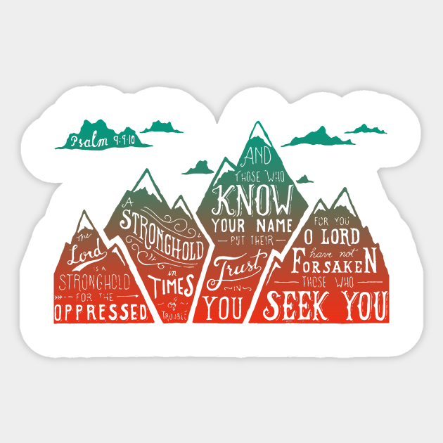 bible verse - Bible - Sticker