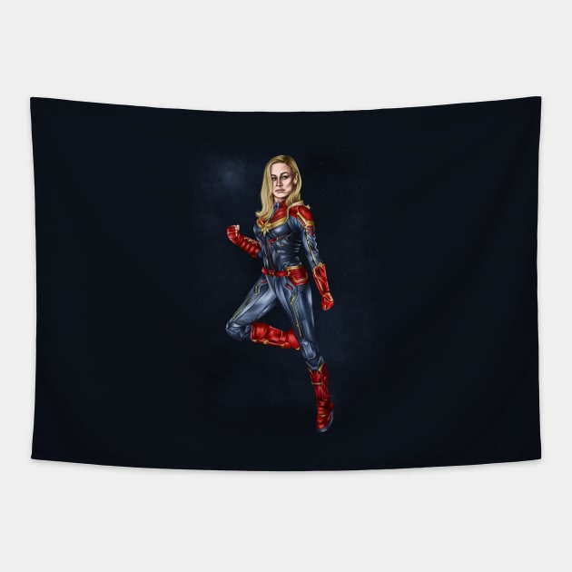 Cap Tapestry by torirosenbaum