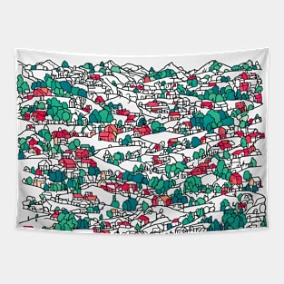 Simple landscape Tapestry