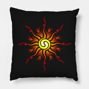 Sol invictus | Psychedeic art Pillow