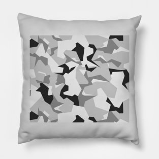 Light Grey Splinter Camo Pillow