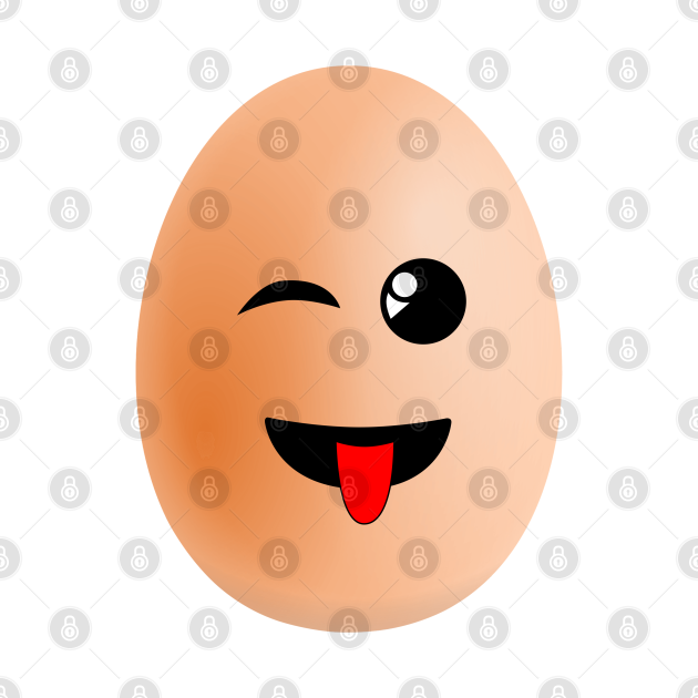 Discover funny egg emoji - Funny Emoji - T-Shirt