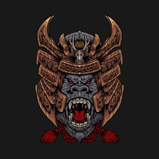 Gorilla Samurai Japanese T-Shirt