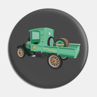 Waikato Draught Truck Original Illustration Pin