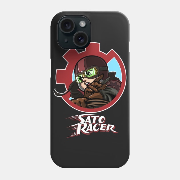 Sato Racer Phone Case by Littlebluestudios