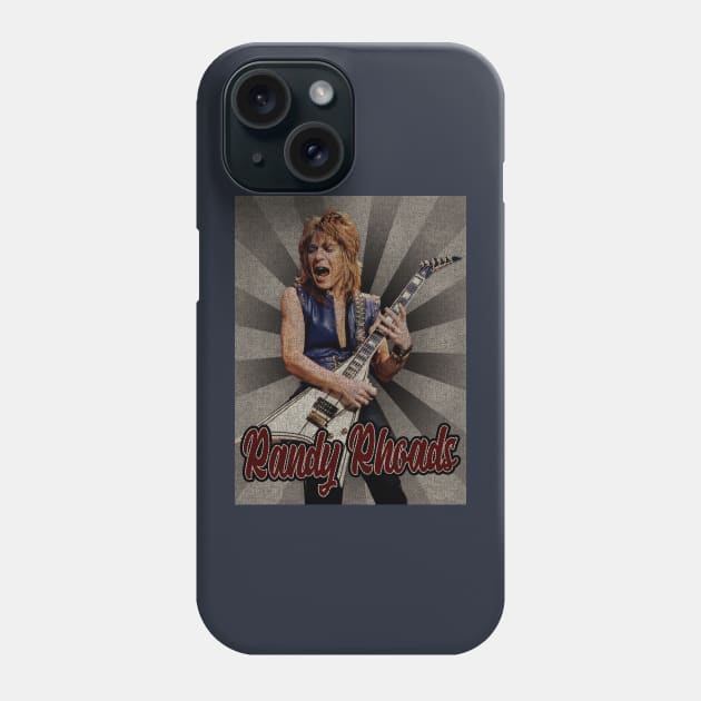 Randy Rhoads Classic Phone Case by StickMen