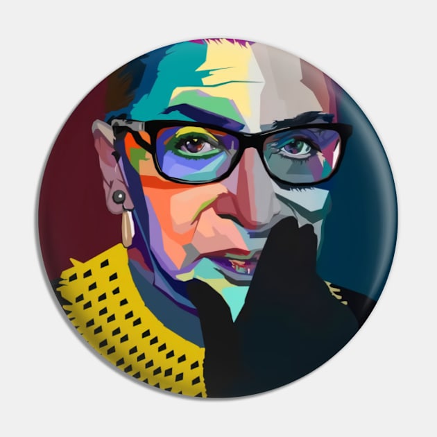 Mural RBG Pin by bebekbobok