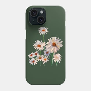 White field daisies Phone Case