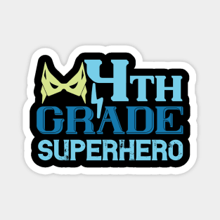 4th Grade Superhero Magnet