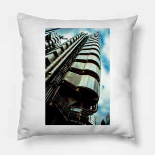 Lloyds of London Building England UK Pillow