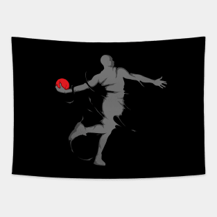 Basketball Player Tapestry