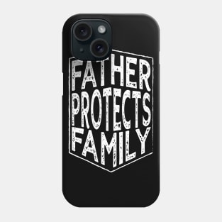 Father protects family Phone Case