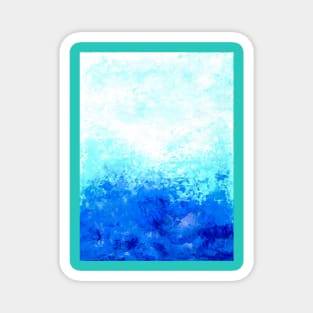 Blue Art Magnet