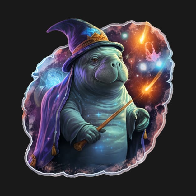 Wizard Manatee by Jason's Finery