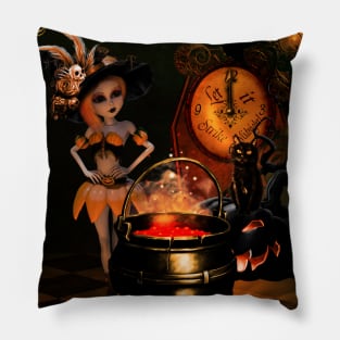 Funny halloween design Pillow