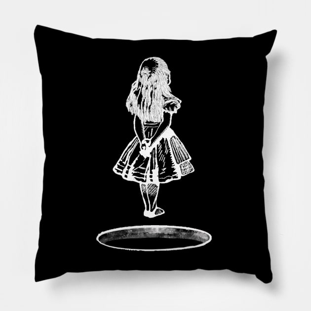 Wonderland Team shirt Pillow by xochiltk