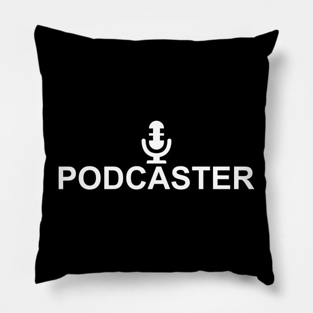 Podcaster New Pillow by ahmadzakiramadhan