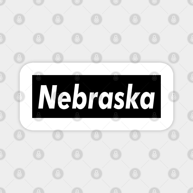 Nebraska Meat Brown Magnet by Easy On Me