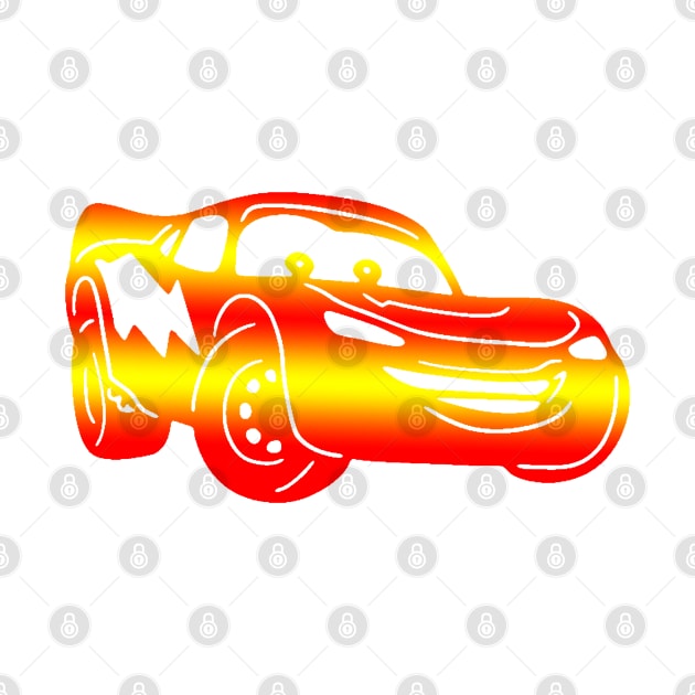 Gradient Lightning McQueen by ijsw