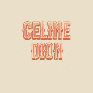 celineText vintage T-Shirt