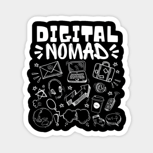 Digital Nomad - Remote worker Magnet