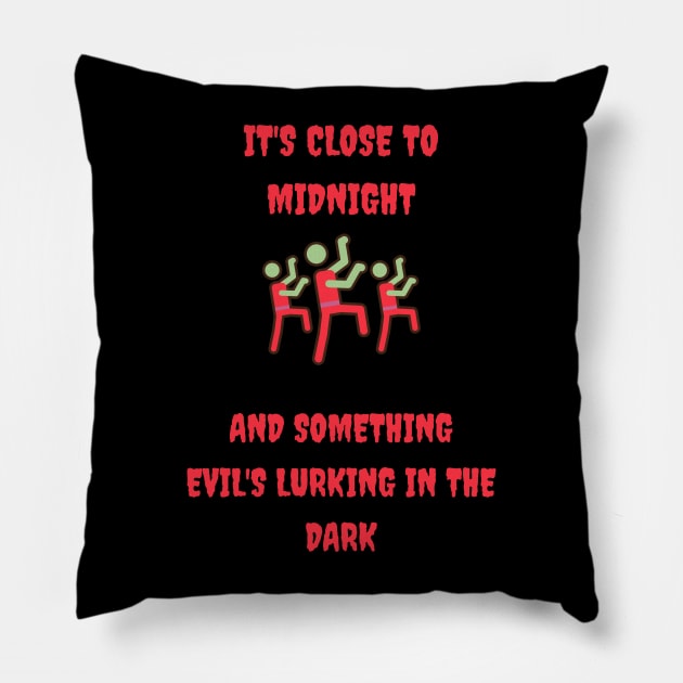 Thriller Merch Pillow by Seligs Music