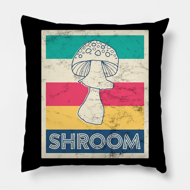 Shroom Pillow by voidea