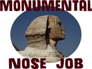 Sphinx Nose Job Magnet