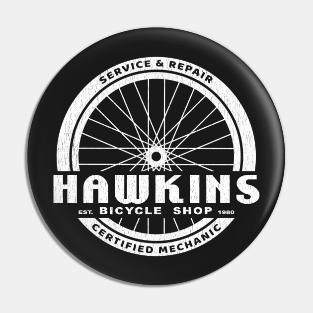 Hawkins Bicycle Shop Pin by DreamStatic