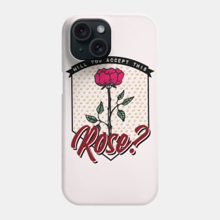 Will you accept this rose? Phone Case