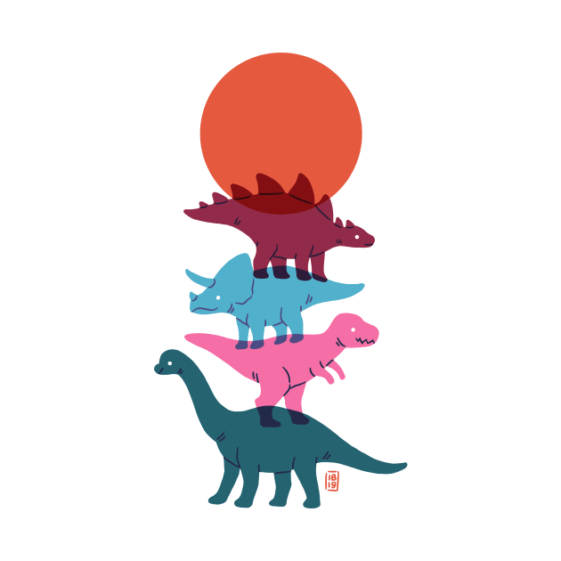 Colourful Dinosaurs 2 by Freeminds