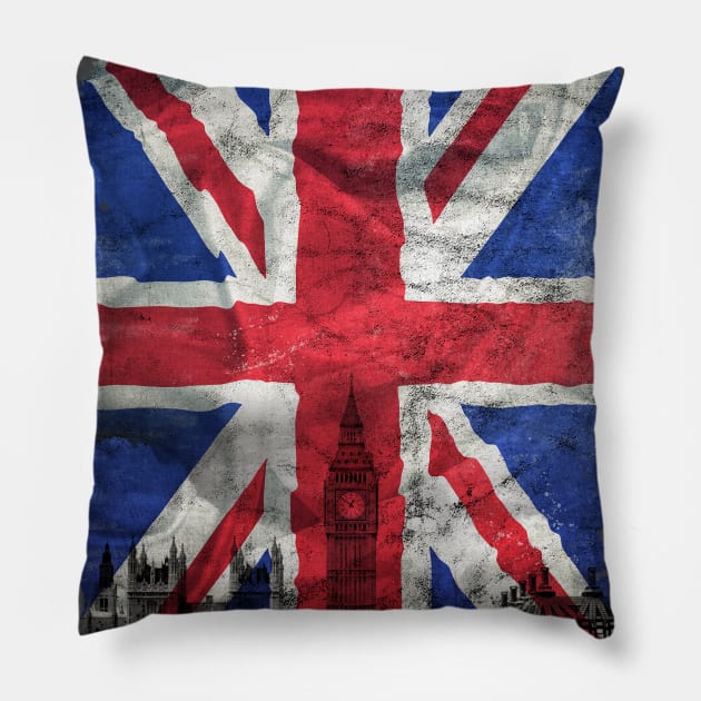 UK Pillow by XXII Designs