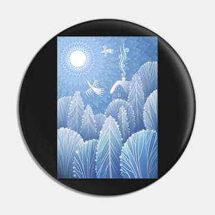 Taiga | Xmas landscape Pin