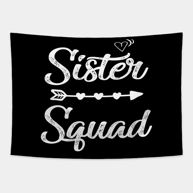 sister squad Tapestry by Leosit