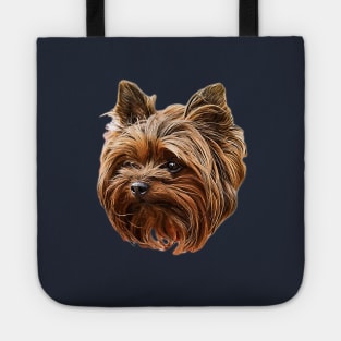 Yorkshire Terrier - Yorkie Dog Face Tote