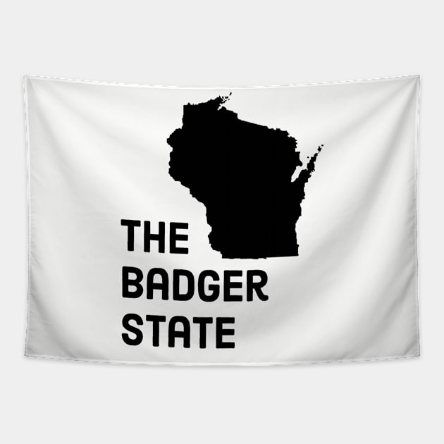 Wisconsin - The Badger State Tapestry by whereabouts