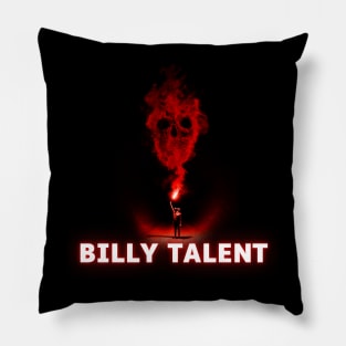 billy talent flame on Pillow