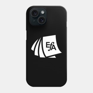 EFA EDIT Committee Logomark in white Phone Case