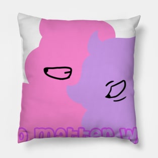 no matter what - Steven and amethyst Pillow