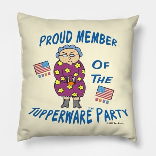 Edna: Proud Member of the Tupperware Party Pillow